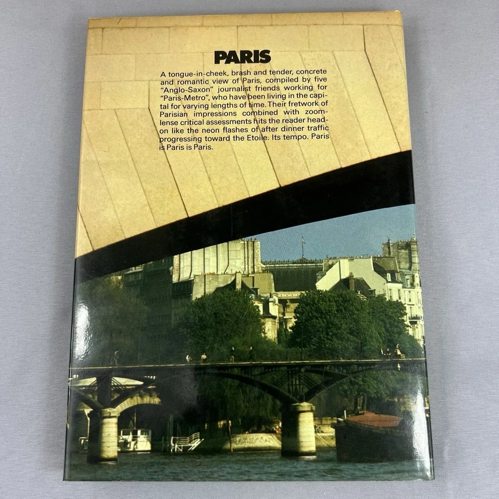 The Joy of Paris Bernard Hermann- Hardcover Book Paris France History Travel